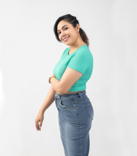 Green Crop T-shirt 2